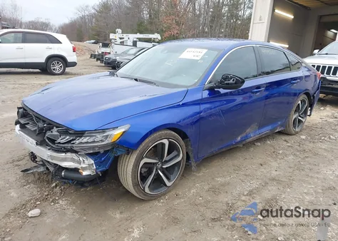 2022 Honda Accord Sport Special Edition из США, поврежденный, VIN 1HGCV1F40NA063102